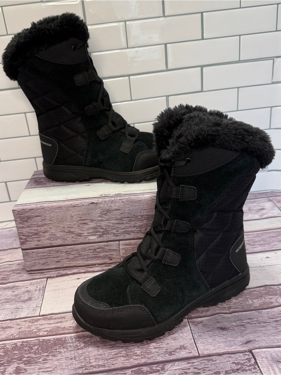 Columbia Shoes - Columbia Ice Maiden II Snow Boots, Black, Women's Size 6